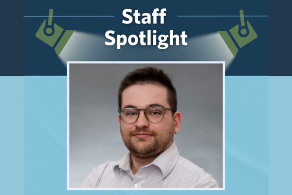 Staff Spotlight Thomas Lloyd